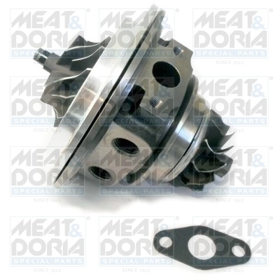 Core assembly, turbocharger